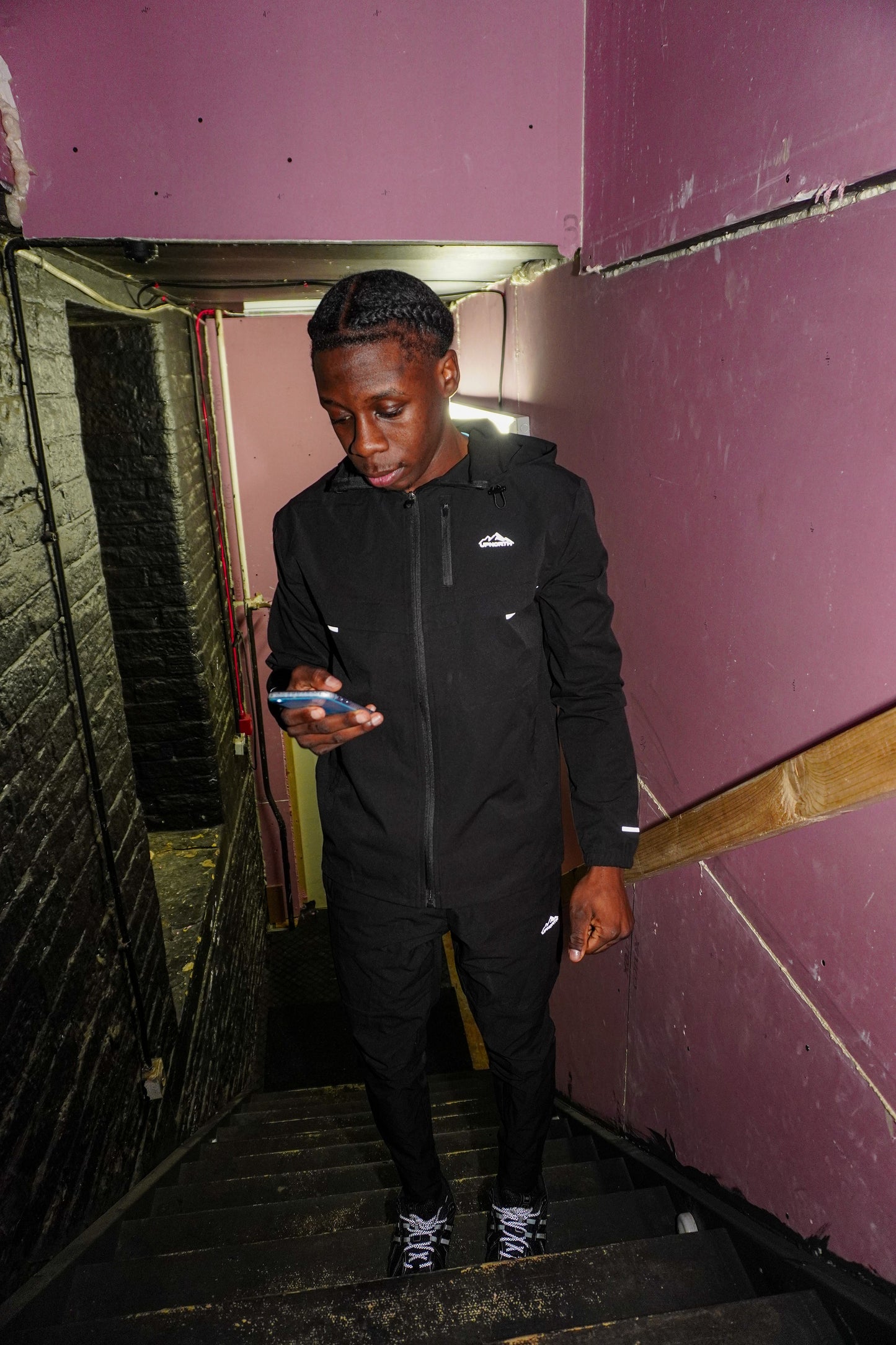 UPNORTH PULSE TRACKSUIT - BLACK