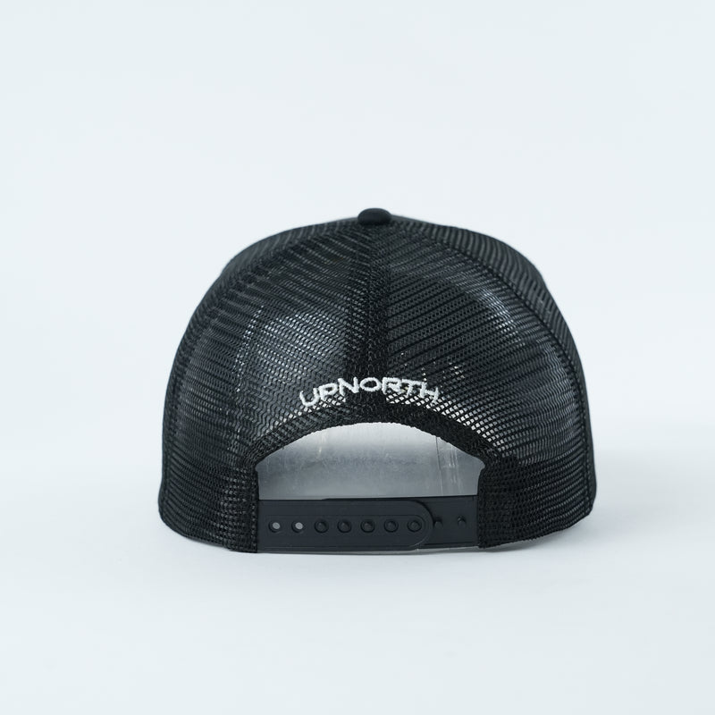 UPNORTH TRUCKER CAP - BLACK